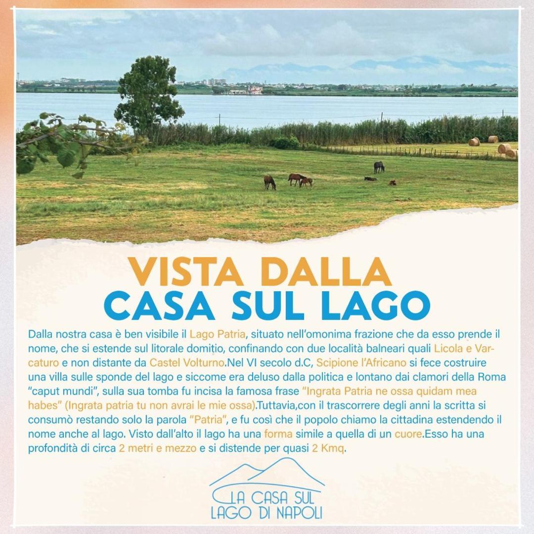 La Casa Sul Lago Di Napoli Lago Patria Exteriör bild